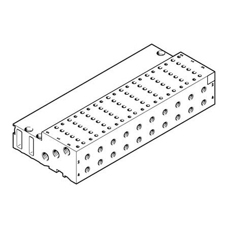 Festo Manifold Block MHA2-PR10-5-M5 MHA2-PR10-5-M5